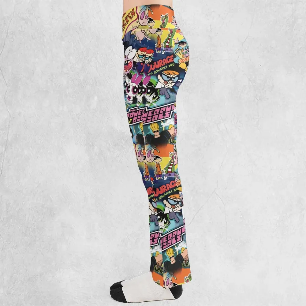 Cartoon Craze Flare Leggings - 3