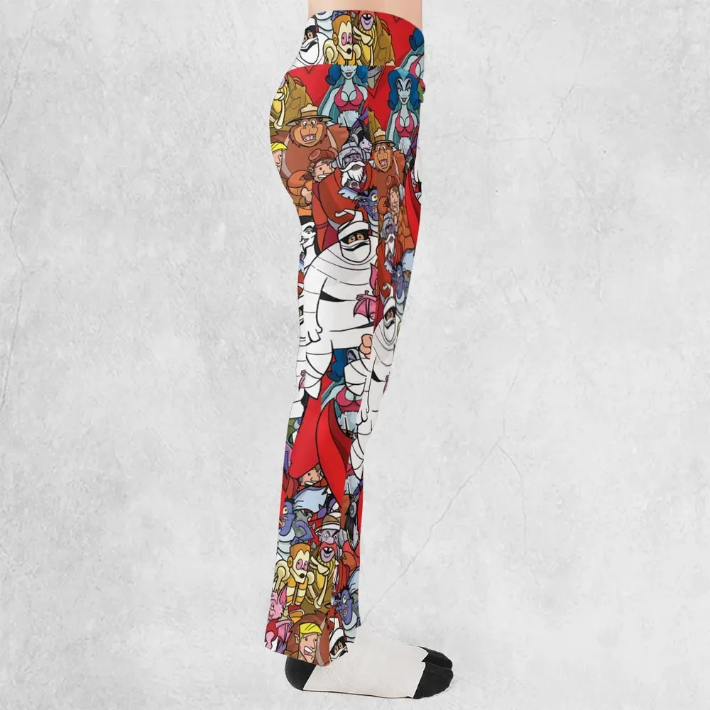 Ghostbusters Animated Series Characters Flare Leggings - 2