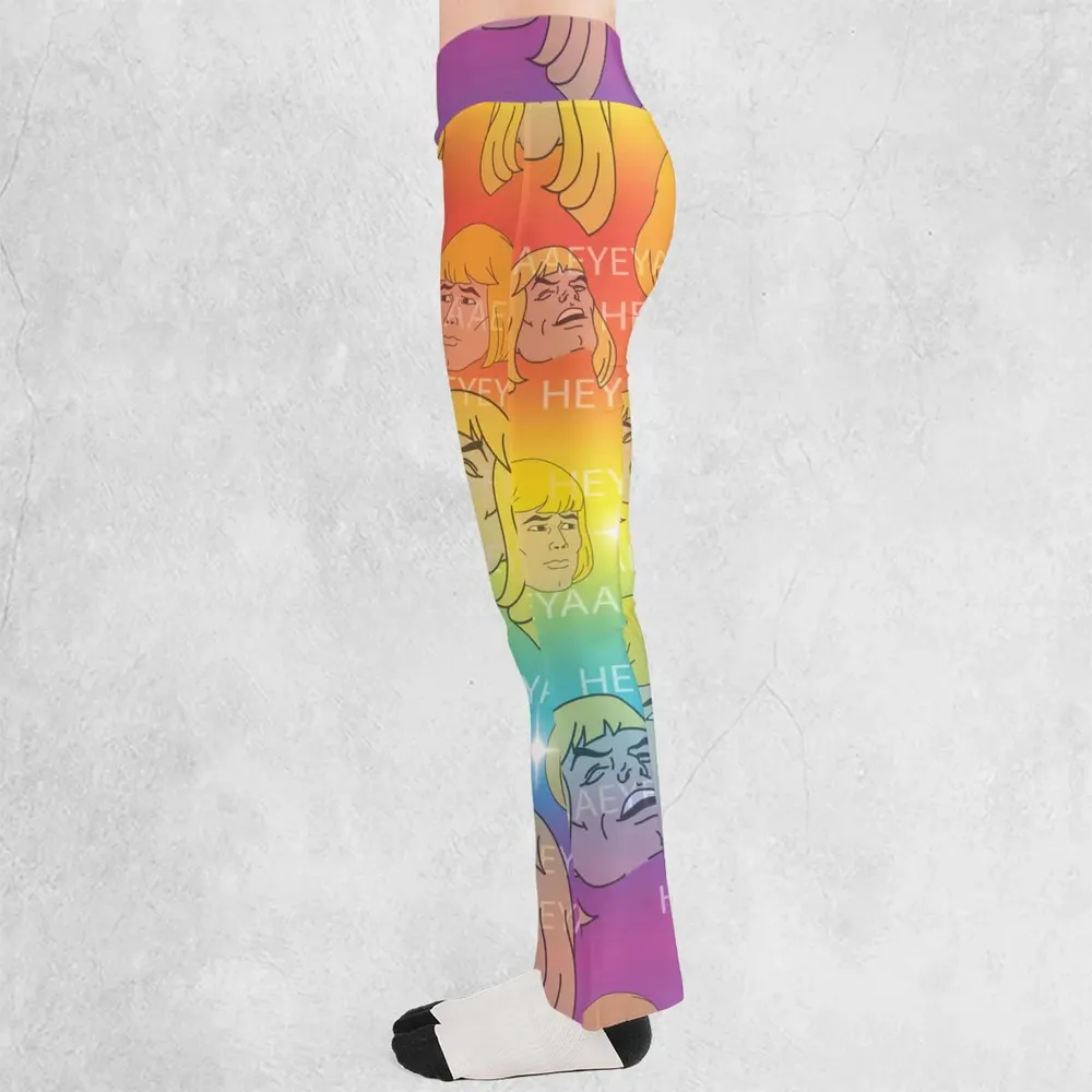 HEYYEYAA He-Man MOTU Flare Leggings - 3