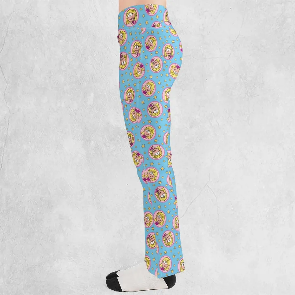 Lizzie Mcguire Badges Flare Leggings - 3
