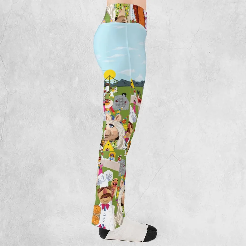 MupSommar Midsommar and The Muppet Show Flare Leggings - 2