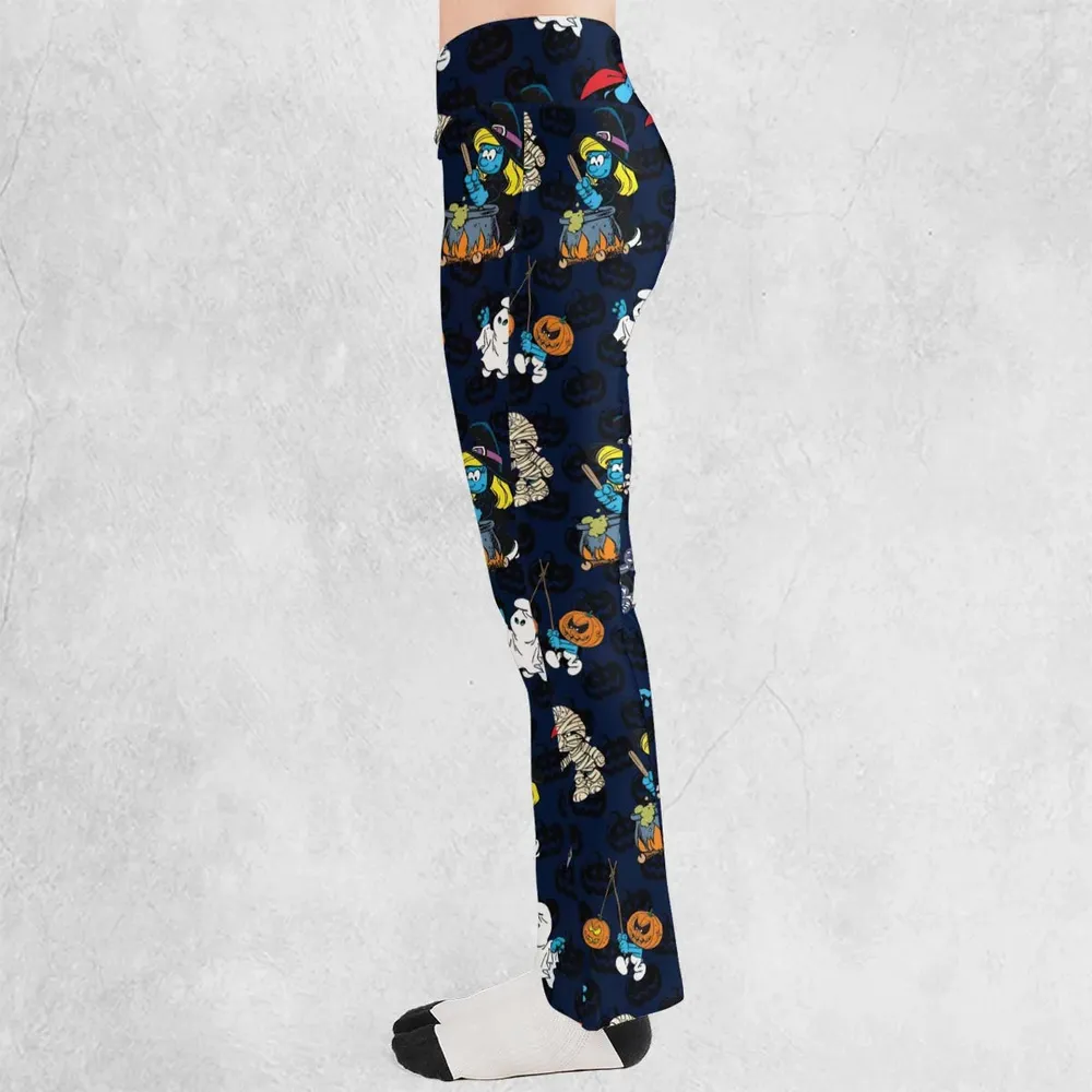 Smurfs Halloween Special Flare Leggings - 3