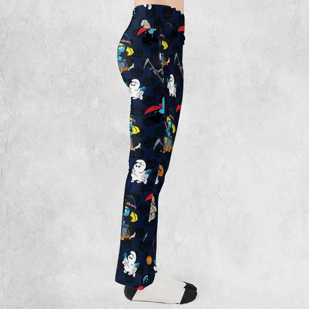 Smurfs Halloween Special Flare Leggings - 2