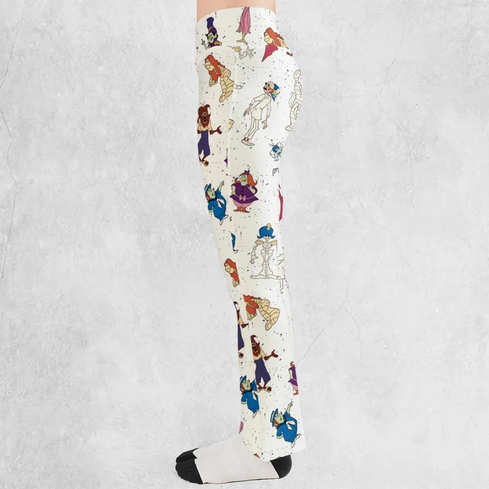 Groovie Goolies Halloween Flare Leggings - 3