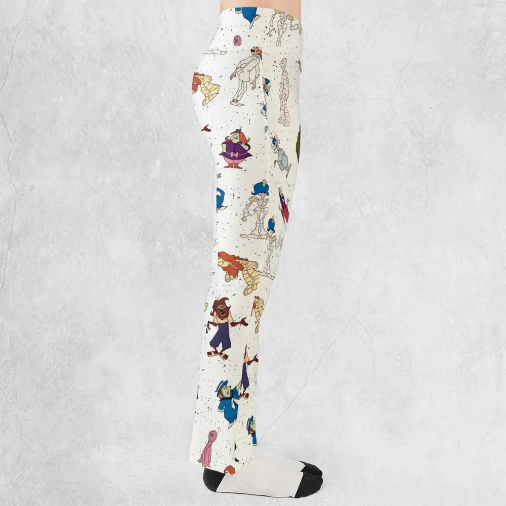 Groovie Goolies Halloween Flare Leggings - 2
