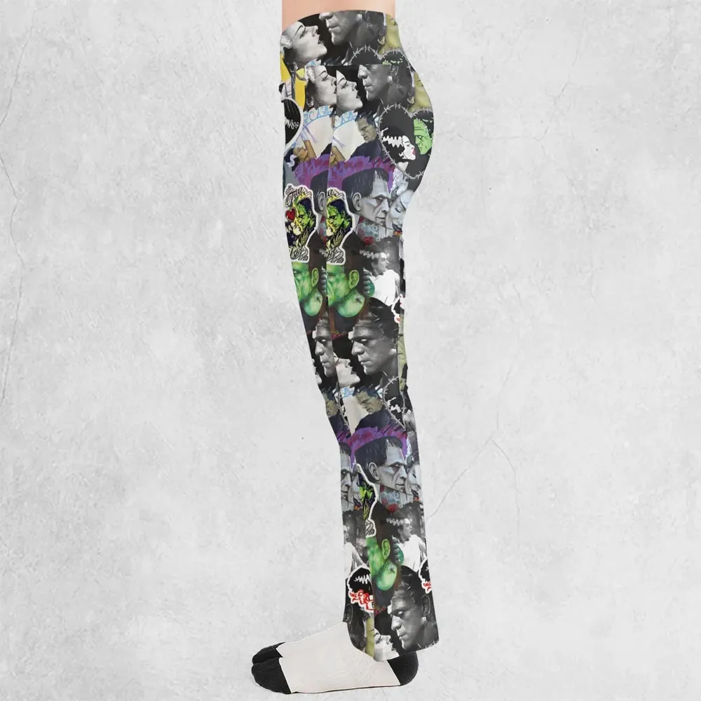Forever Frankenstein Flare Leggings - 3