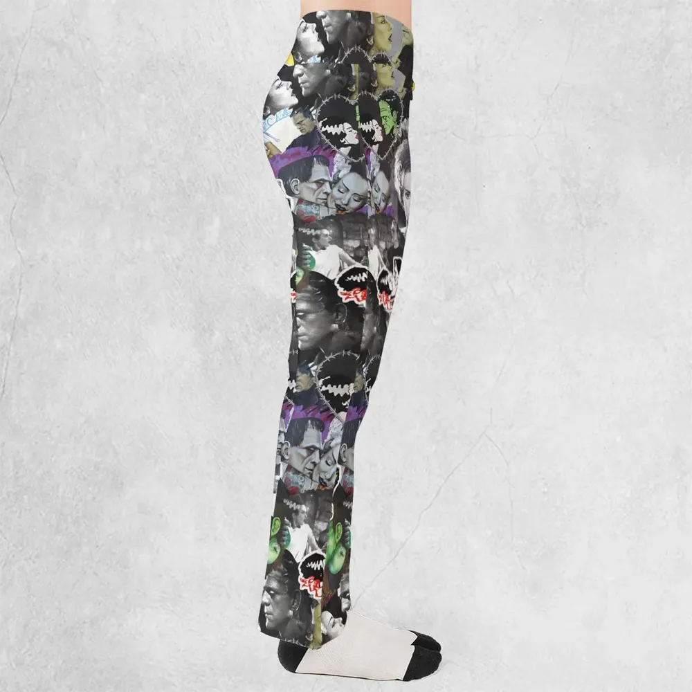Forever Frankenstein Flare Leggings - 2