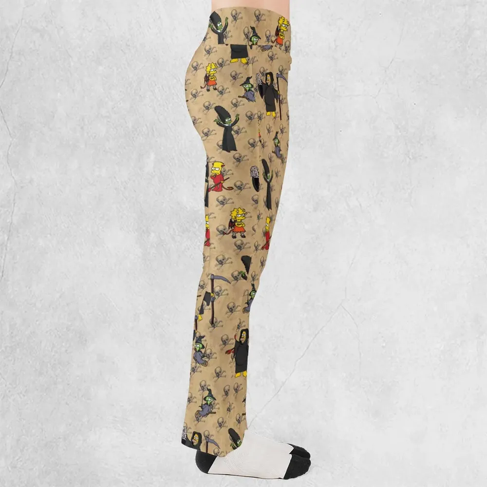 Daily Dose Of Simpsons Flare Leggings - 2