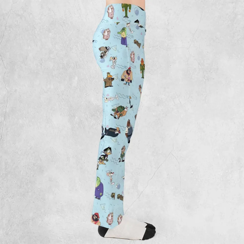 Danger Mouse Duckula Return Flare Leggings - 2
