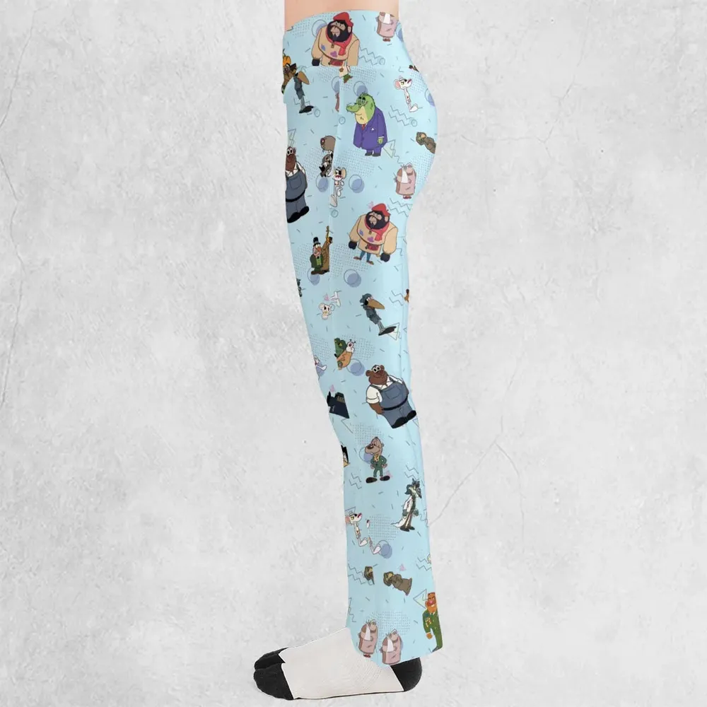 Danger Mouse Duckula Return Flare Leggings - 3