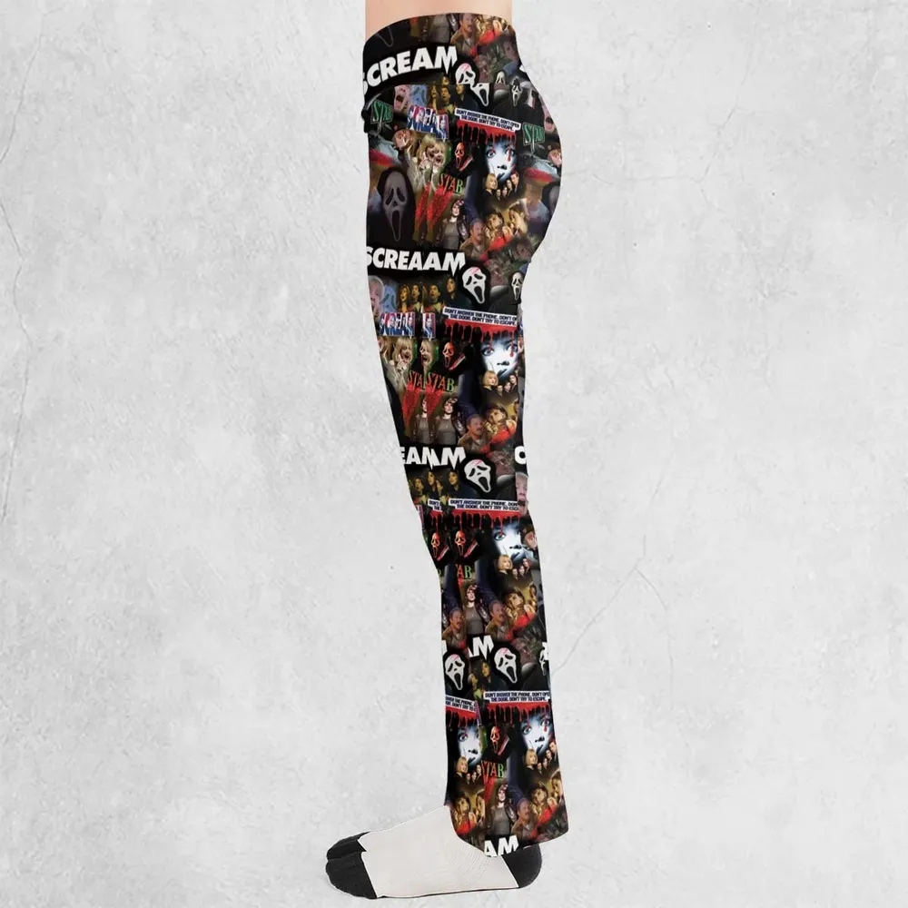 Slasher Chic Scream Flare Leggings - 3