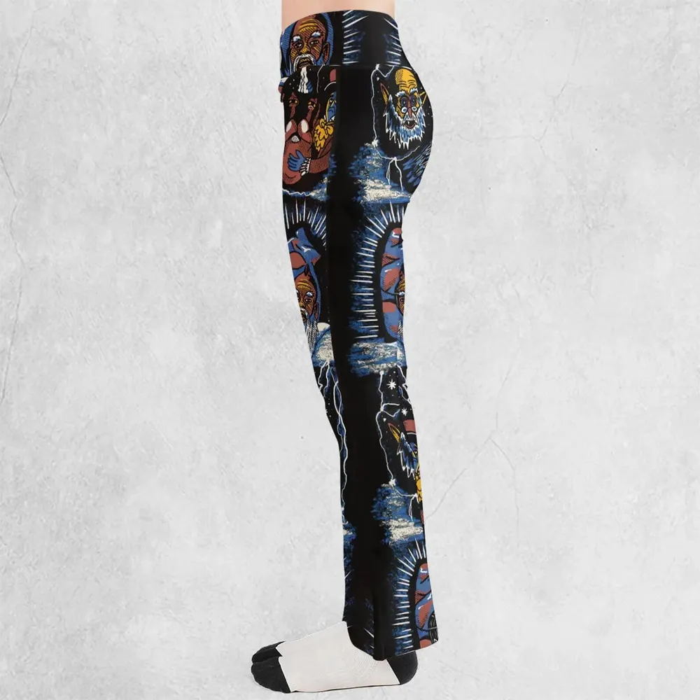 Mystery Falkor Neverending Story Flare Leggings - 3