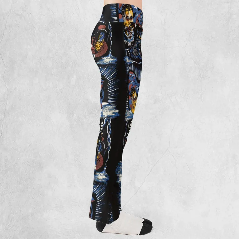 Mystery Falkor Neverending Story Flare Leggings - 2