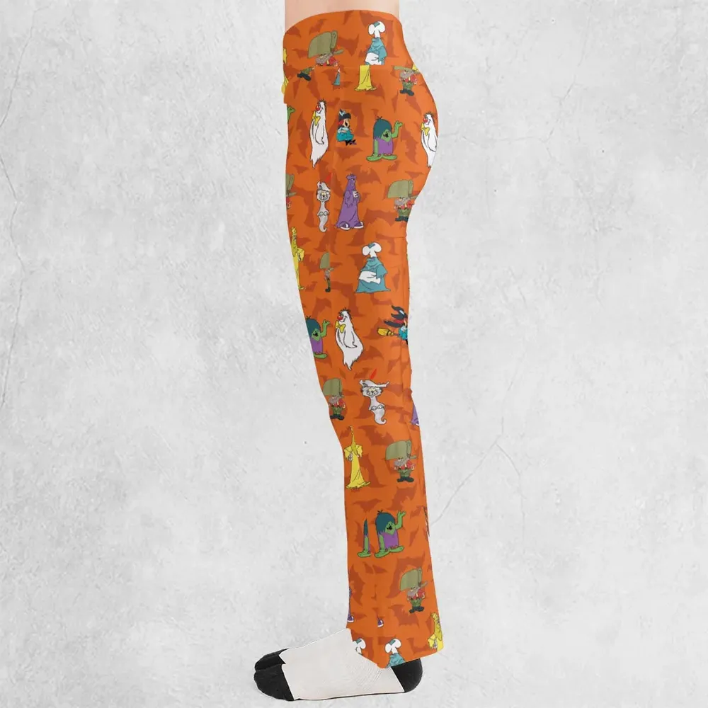 Happy Halloween From Hanna Barbera Flare Leggings - 3