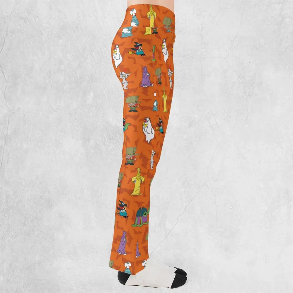 Happy Halloween From Hanna Barbera Flare Leggings - 2