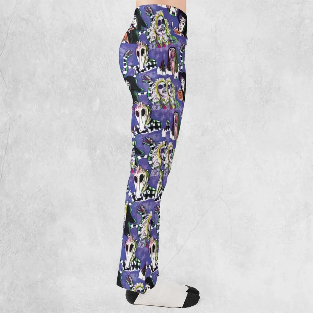 Beetle and Crew Beetlejuice Flare Leggings - 2