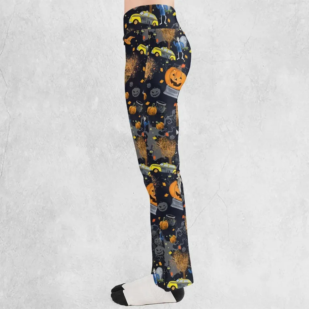 Magic Town Halloweentown Flare Leggings - 3