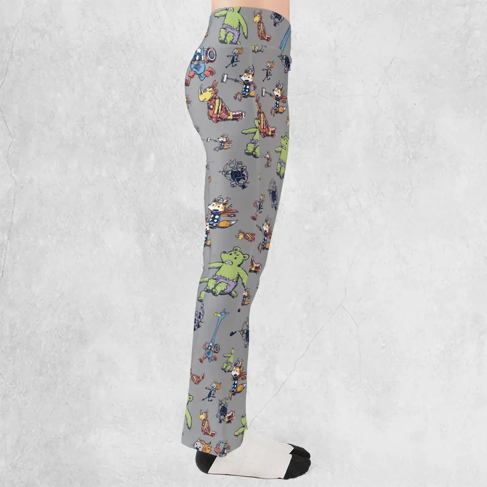Animals Assemble Avengers Flare Leggings - 2