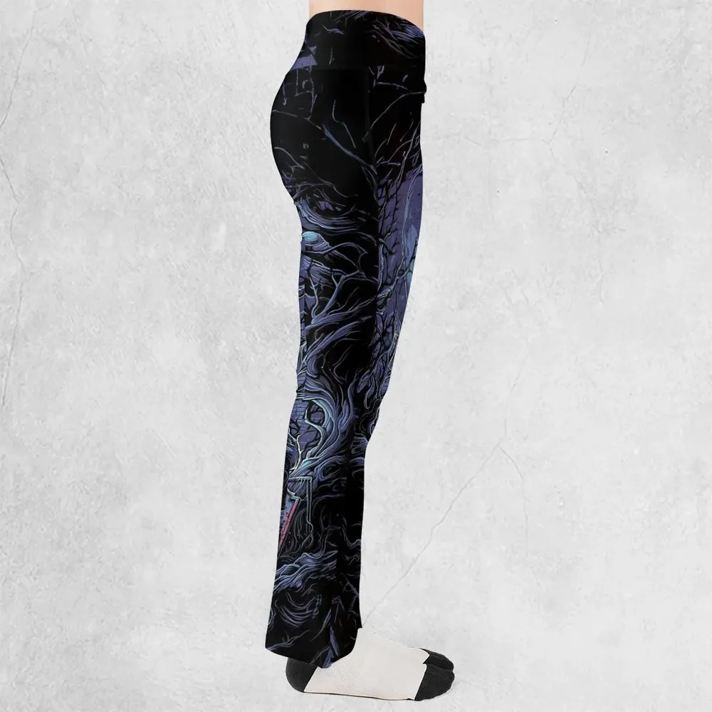 Camp Crystal Chic Friday the 13th Flare Leggings - 2