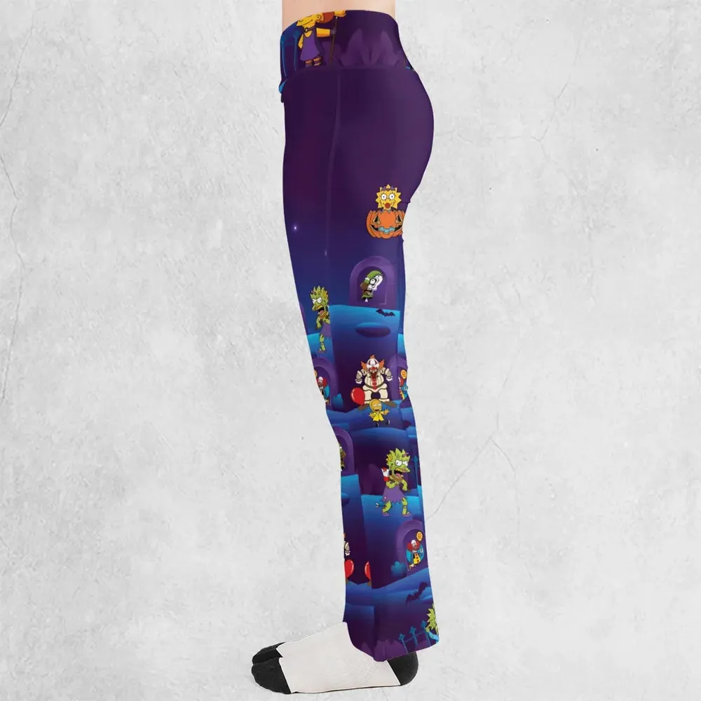 Horror Night The Simpsons Flare Leggings - 3