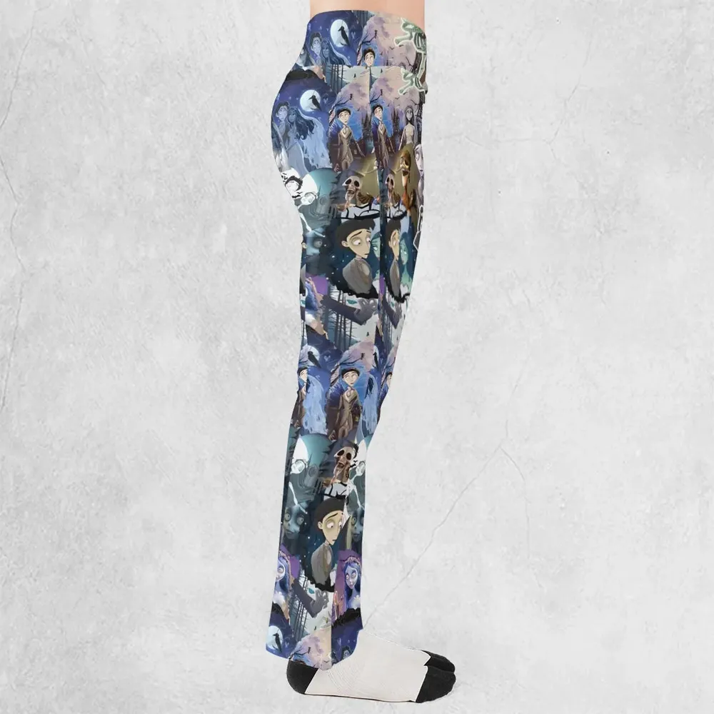 Unalive Bride Corpse Bride Flare Leggings - 2