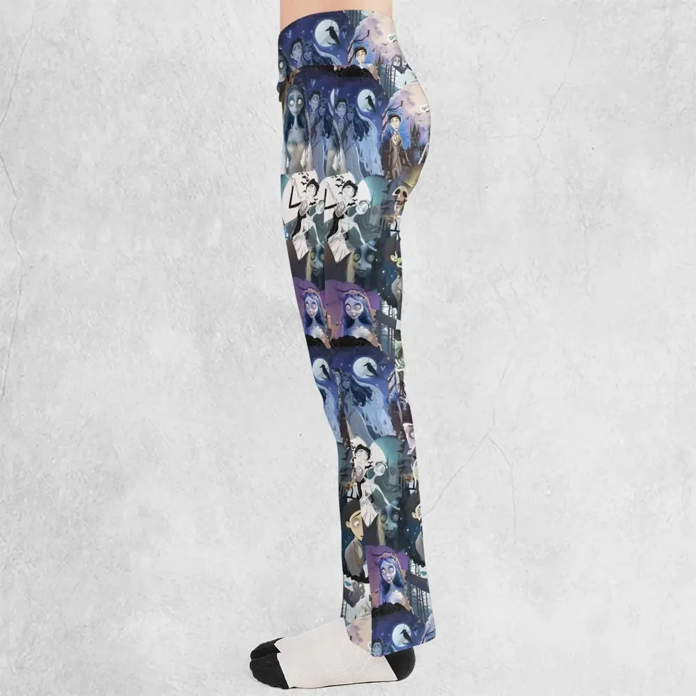 Unalive Bride Corpse Bride Flare Leggings - 3