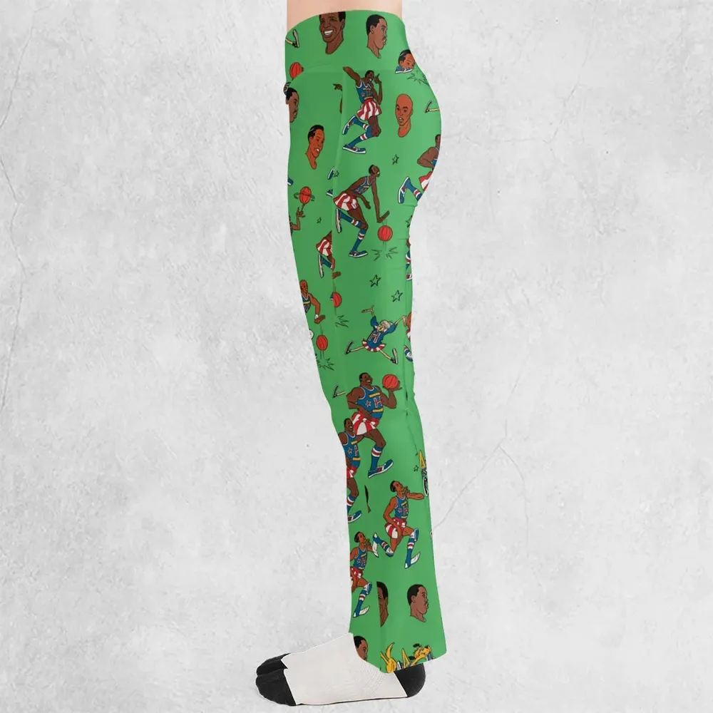 Harlem Globetrotters Characters Flare Leggings - 3