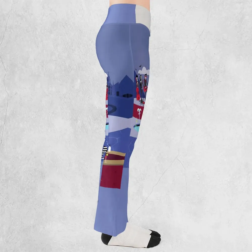 Monster Universal Dance Party Flare Leggings - 2