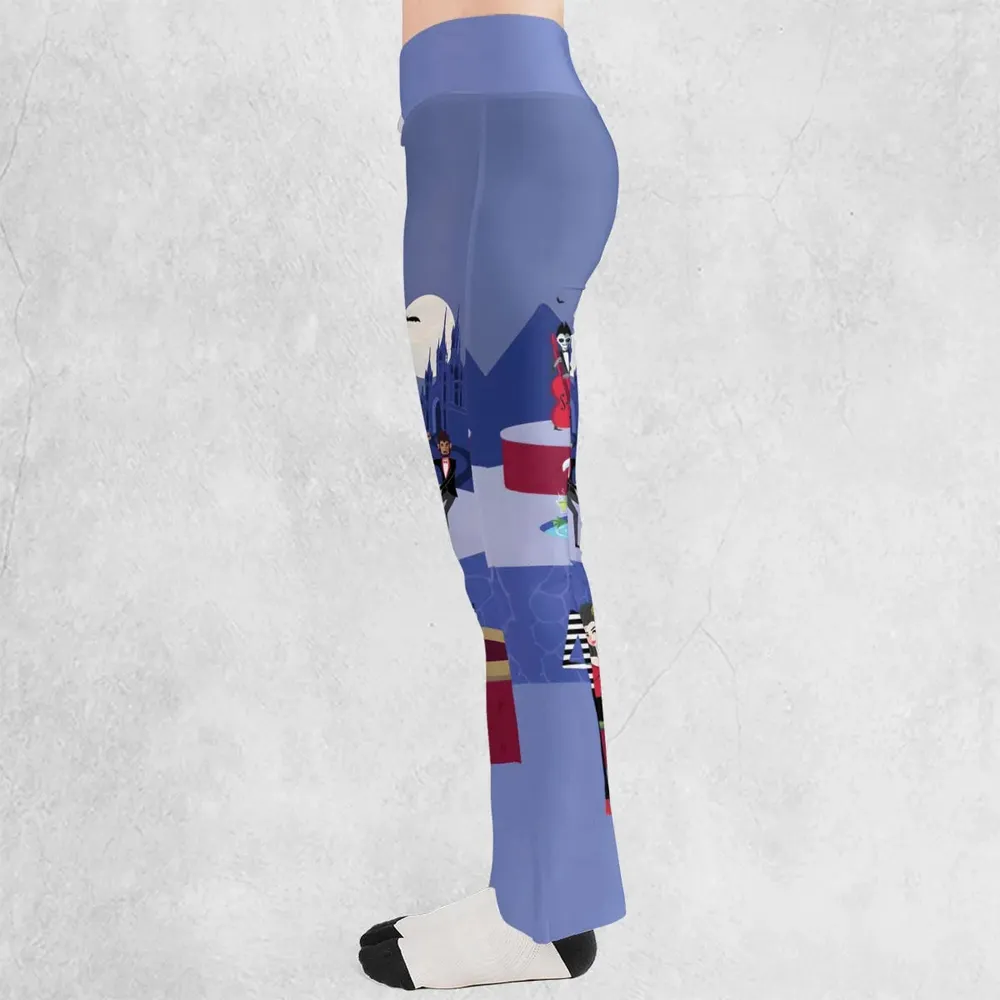 Monster Universal Dance Party Flare Leggings - 3