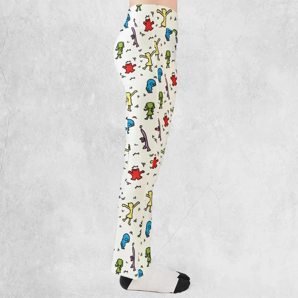 Emotions Pop Inside Out Haring Flare Leggings - 2