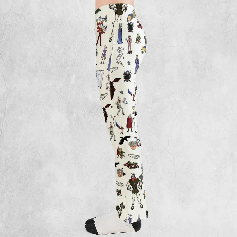 Don't Panic The Hitchhiker's Guide to the Galaxy Flare Leggings - 3