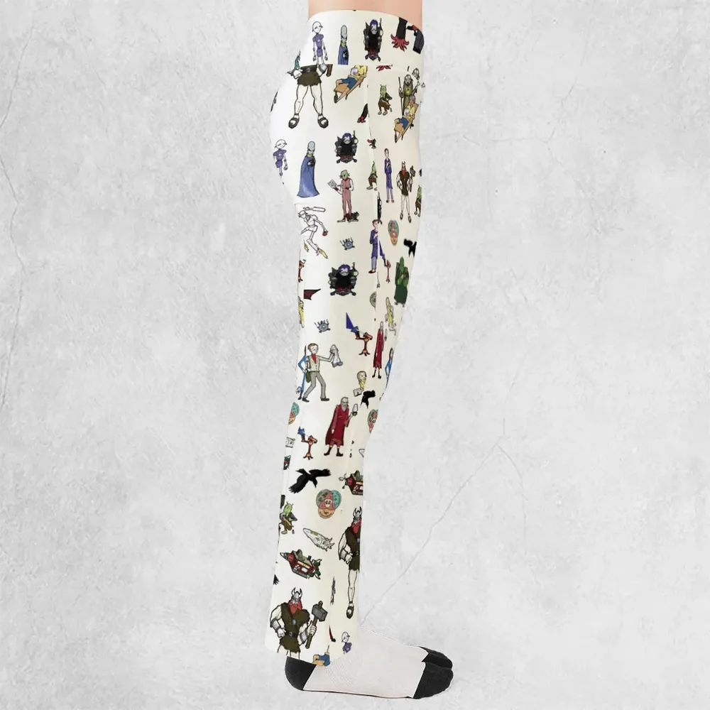 Don't Panic The Hitchhiker's Guide to the Galaxy Flare Leggings - 2