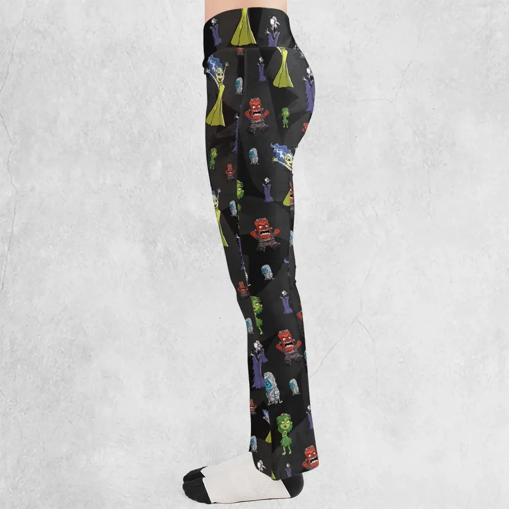Horror Inside Flare Leggings - 3