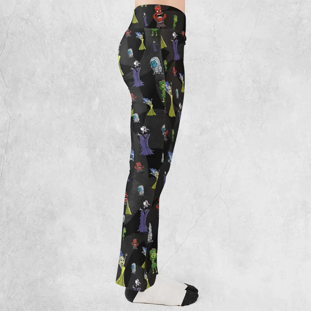 Horror Inside Flare Leggings - 2