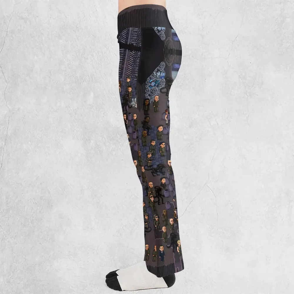 Out of Space Alien Flare Leggings - 3