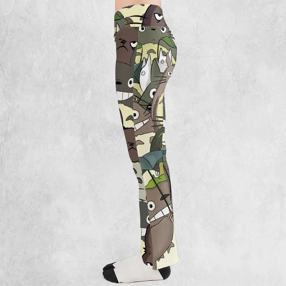 My Neighbor Totoro Flare Leggings - 3