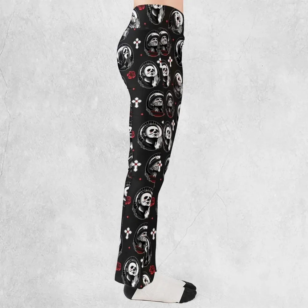 Horror Saints Flare Leggings - 2