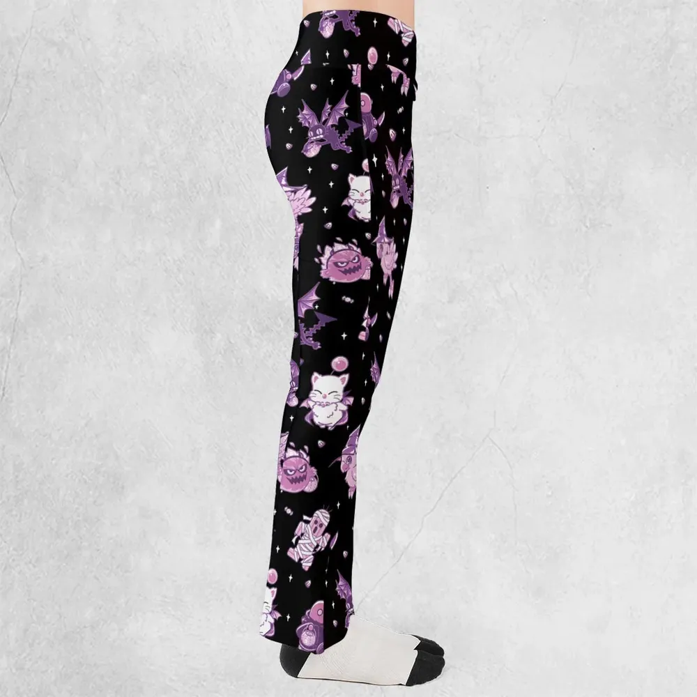Halloween Final Fantasy Cuties Flare Leggings - 2