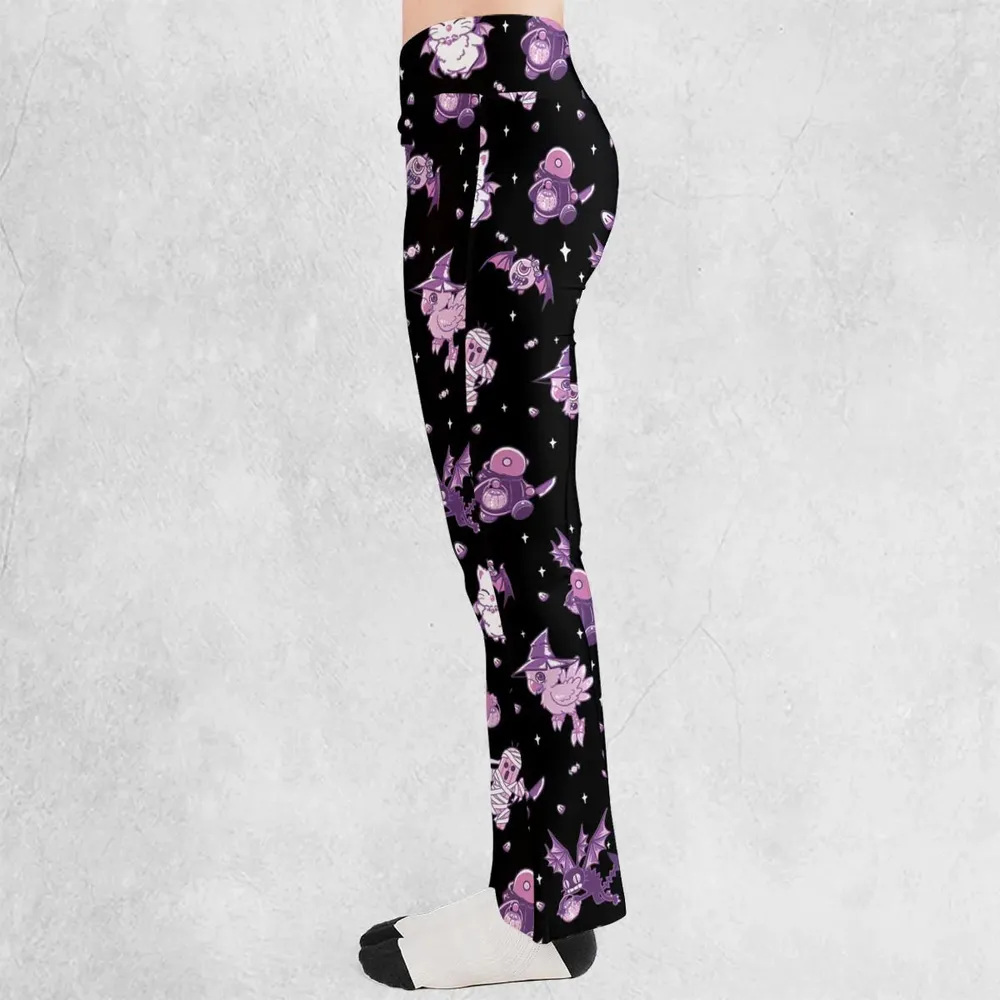 Halloween Final Fantasy Cuties Flare Leggings - 3