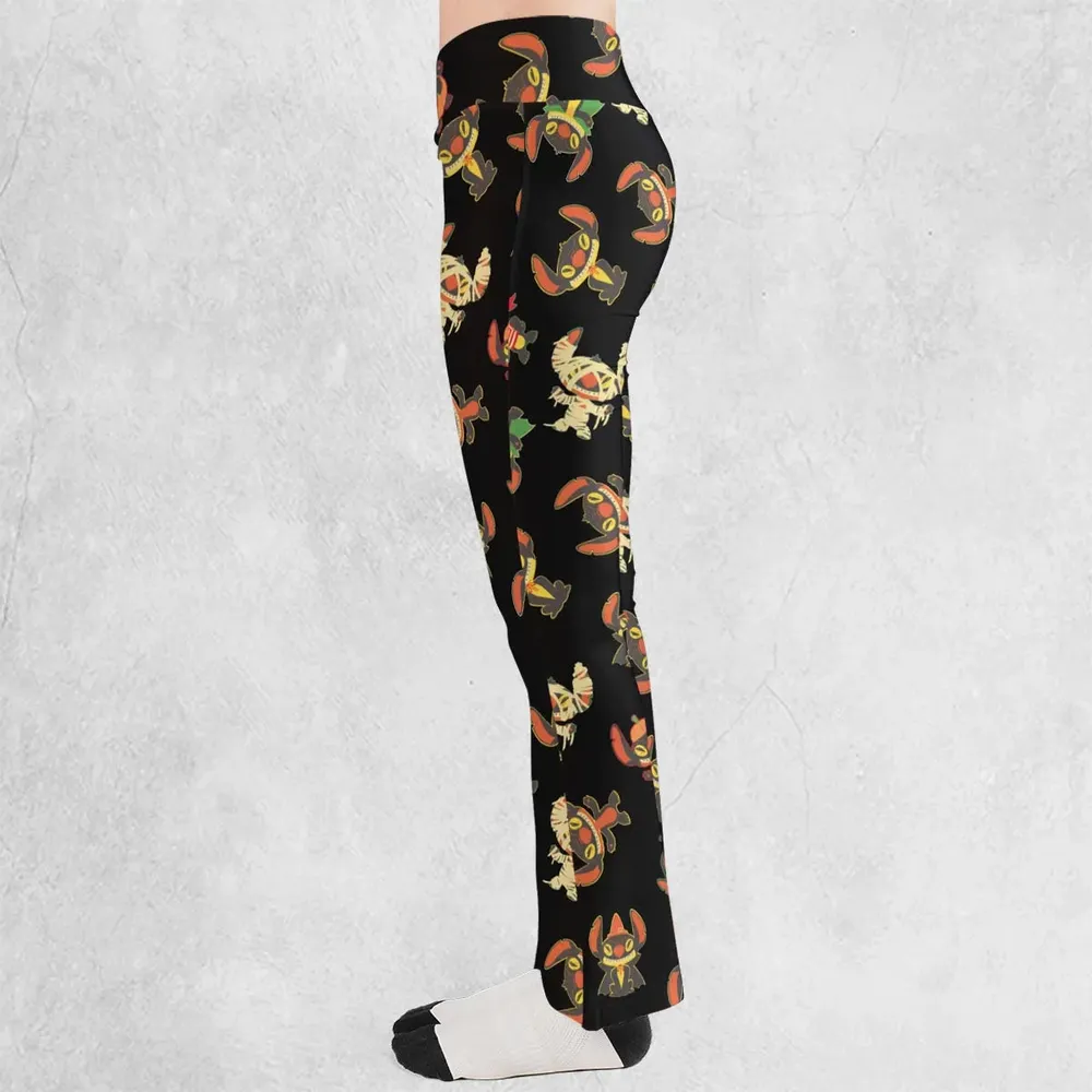 Stitch Halloween Costumes Flare Leggings - 3