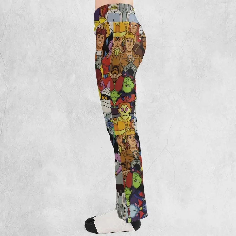 Frightfully Funny Ghostbusters Groovie Goolies Flare Leggings - 3