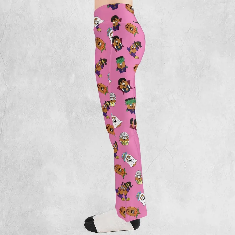 Halloween McNugget Buddies Flare Leggings - 3