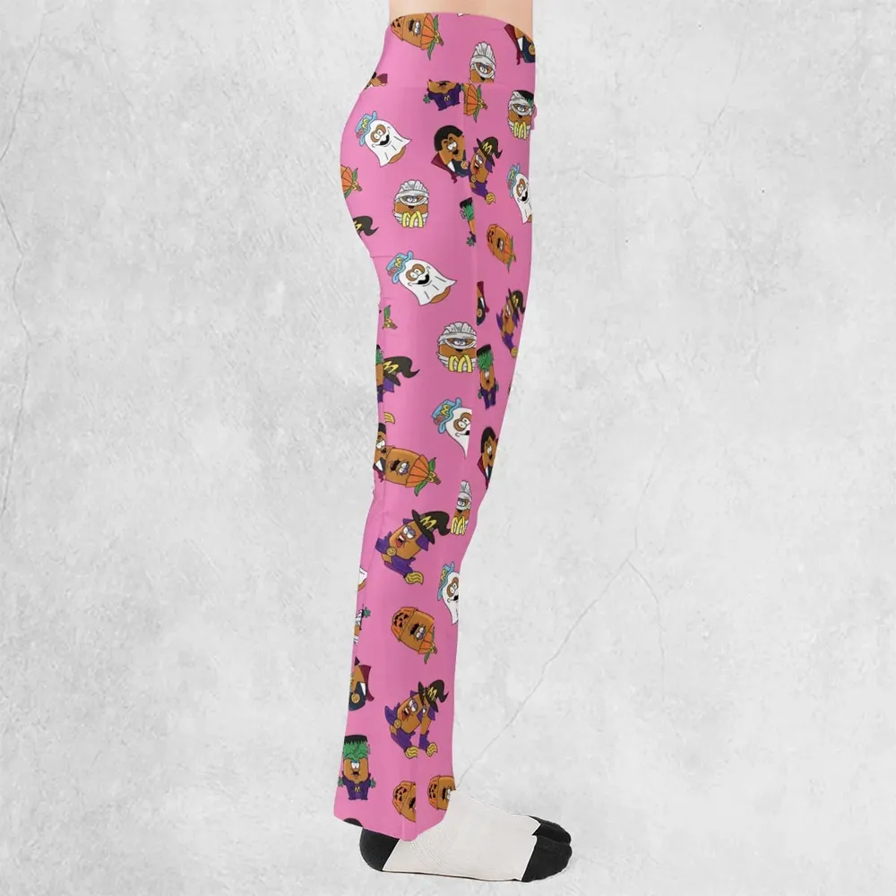 Halloween McNugget Buddies Flare Leggings - 2