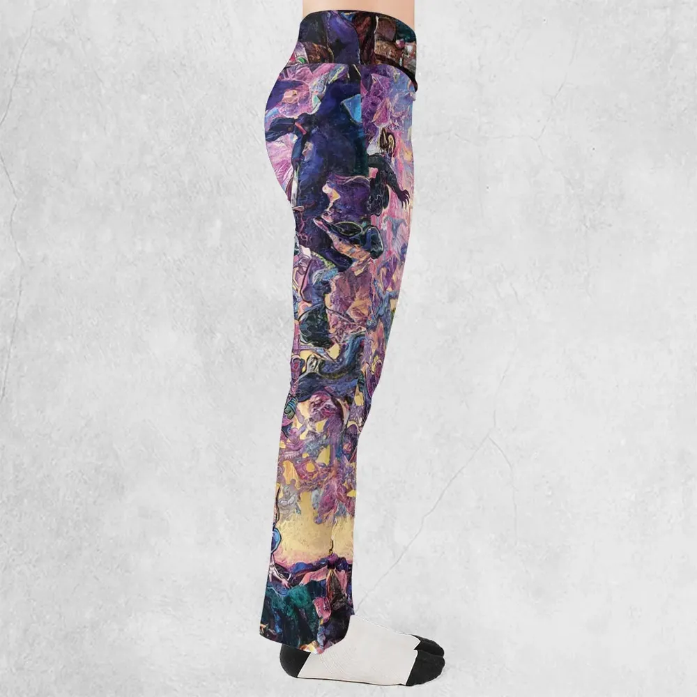 Shell Yeah Teenage Mutant Ninja Turtles Flare Leggings - 2