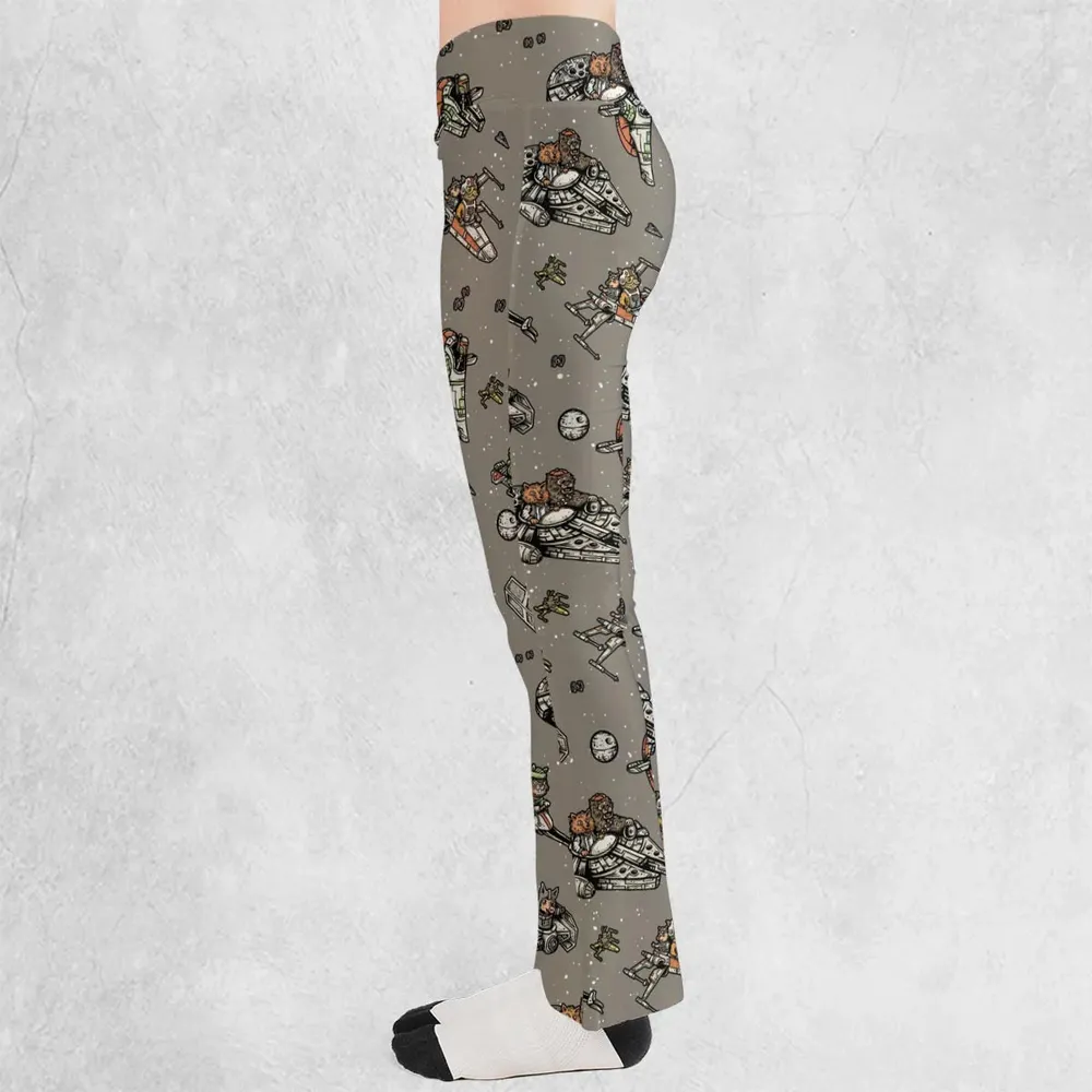 Goldbug Leader Star Wars Flare Leggings - 3