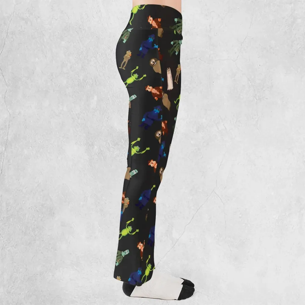 Muppet Monster Flare Leggings - 2
