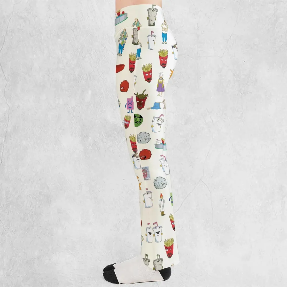 Aqua Teen Style Flare Leggings - 3