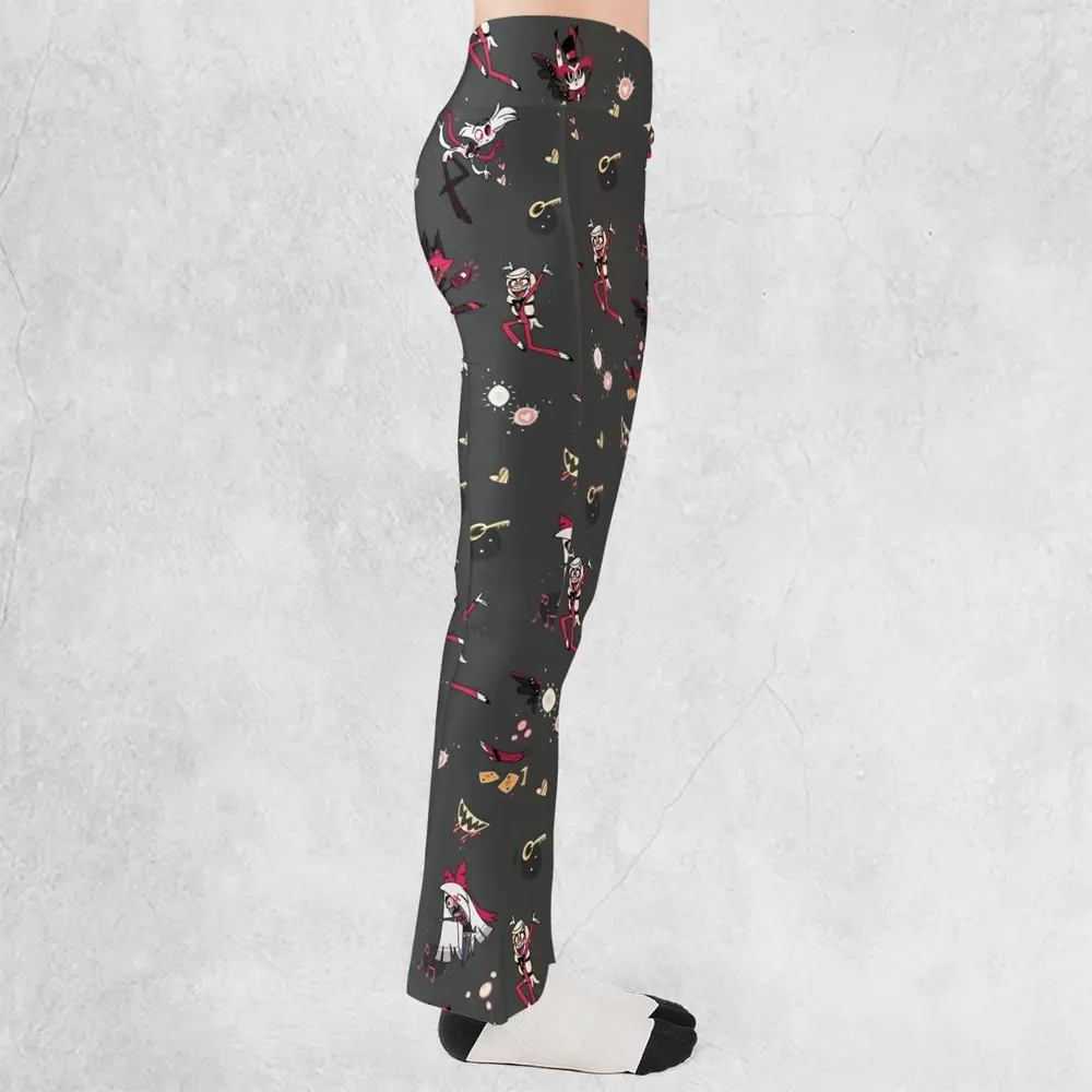 Helluva Hazbin Flare Leggings - 2