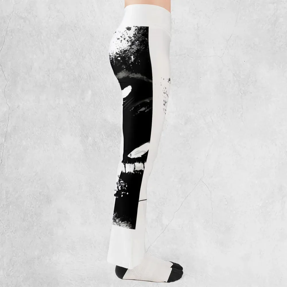 Cubone and the Ghosts Flare Leggings - 2