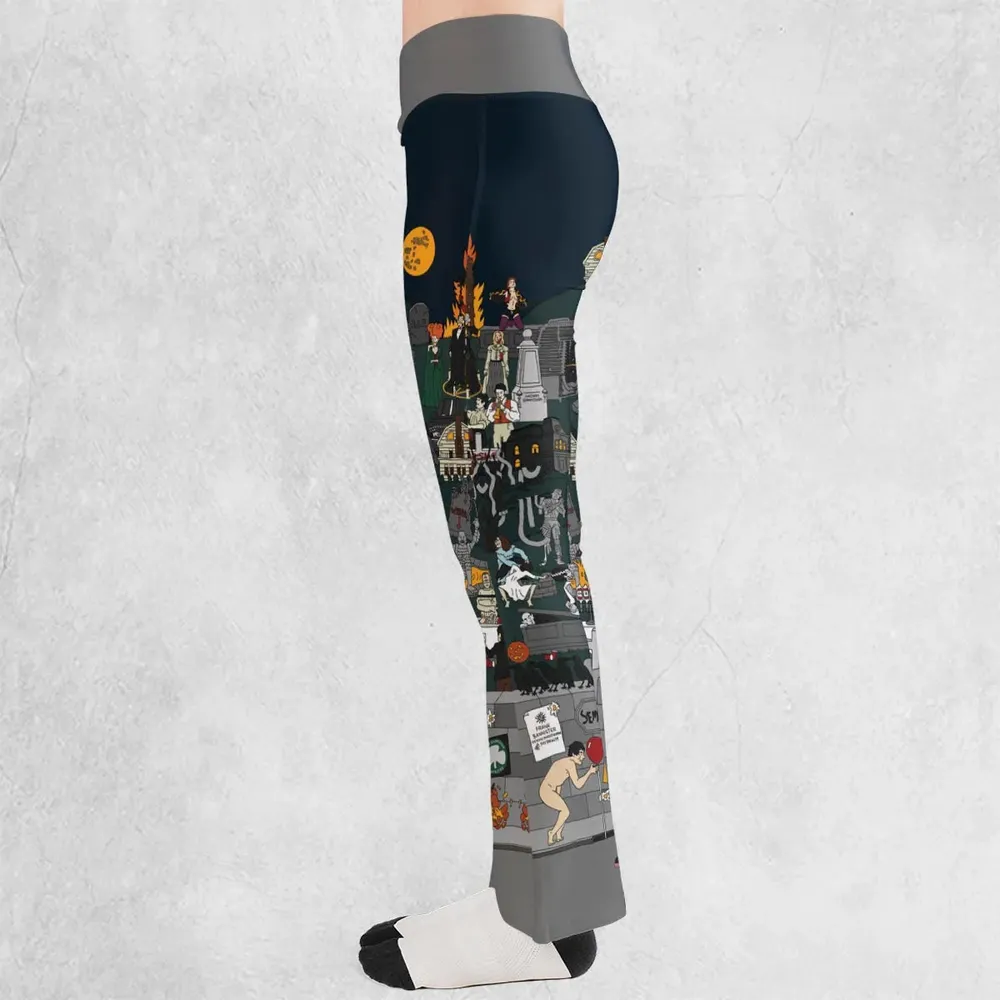 Horror Street Flare Leggings - 3